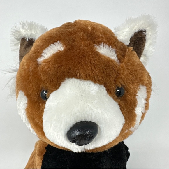 Fiesta Red Panda Fox Black Brown 16" Plush Stuffed Animal Toy Clean - Picture 10 of 12